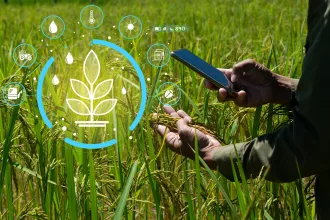 Agricultural technology concept