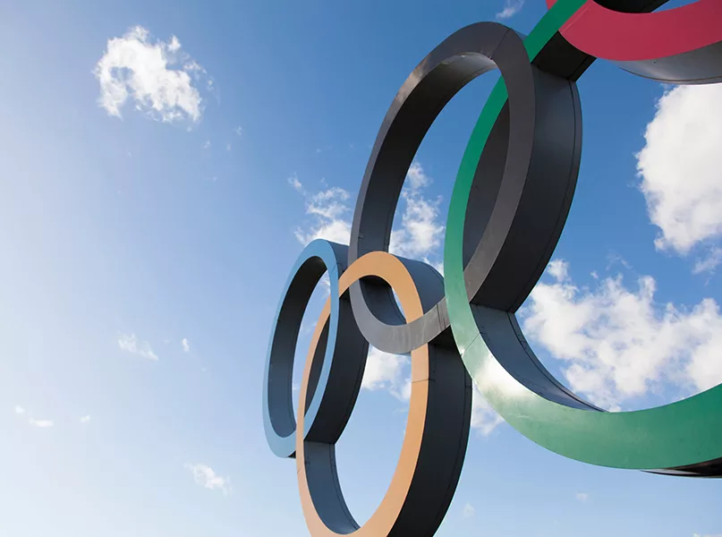 The Olympic symbol