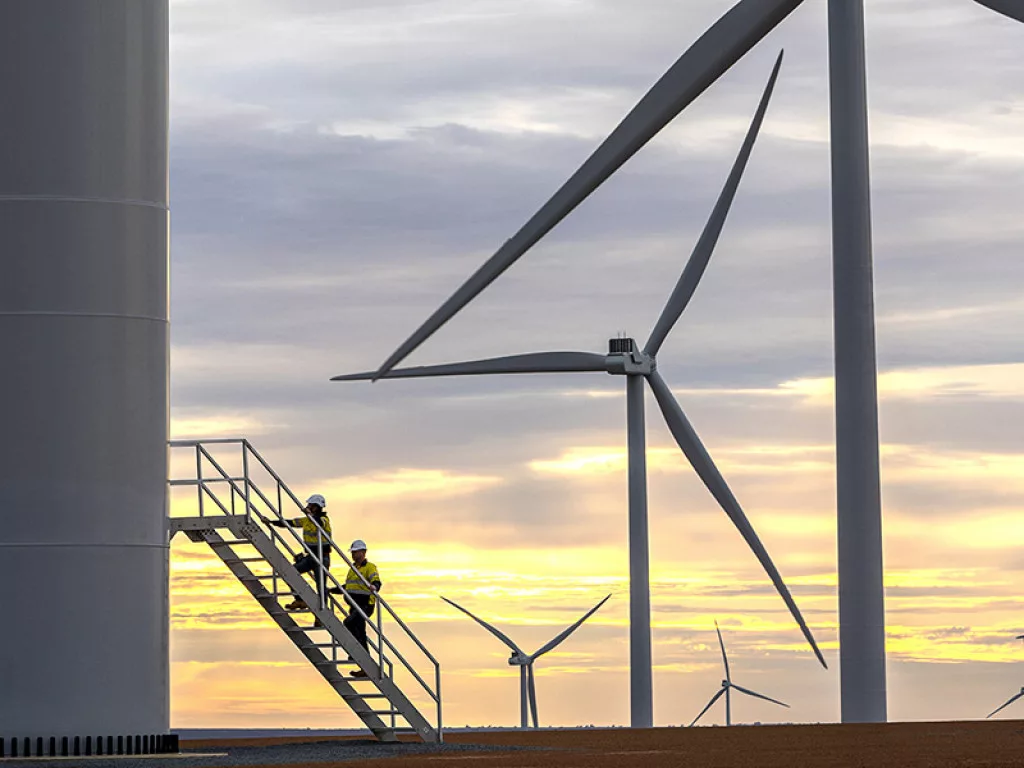 Decmil Group wind turbines