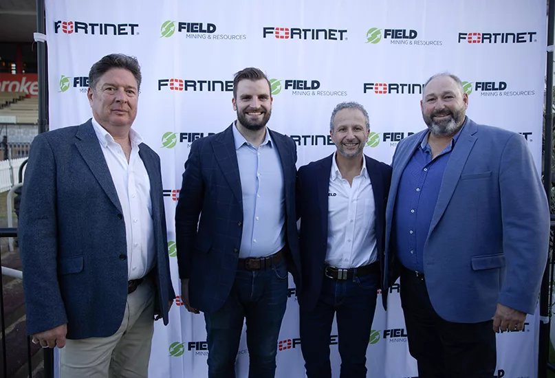 Jody Barlow (far right) with members of his management team