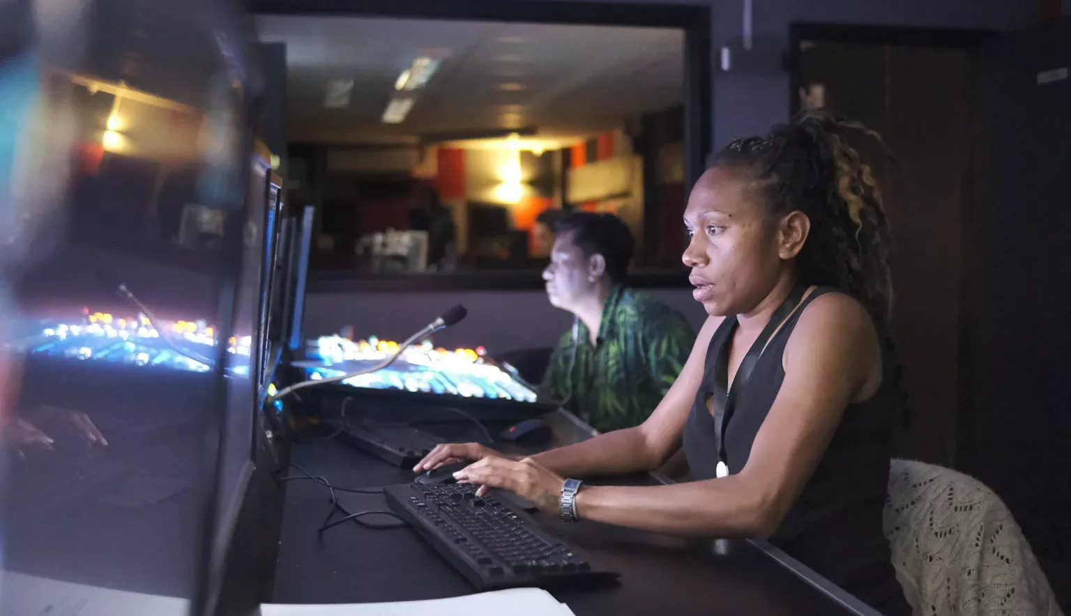 Fijian Broadcasting Corporation Service in Storm Winds