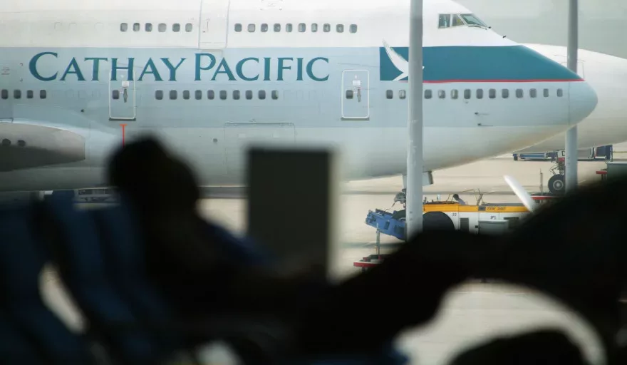 Cathay Pacific profits fall 83%