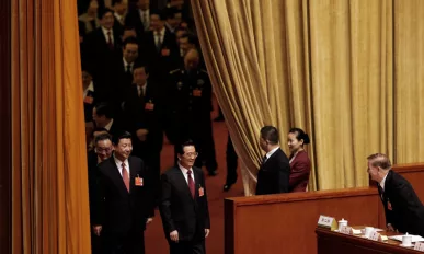 China names new president