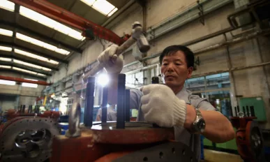 China's manufacturing sector expands