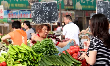 Chinese inflation rises to 3.1%