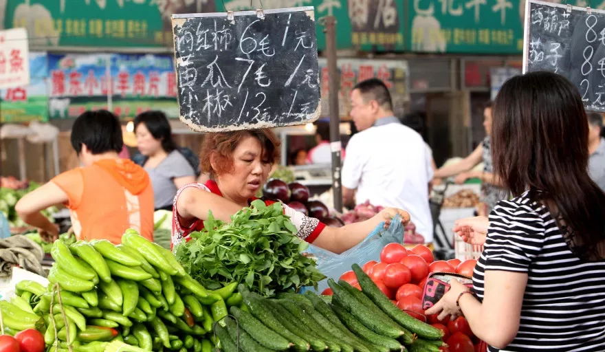 Chinese inflation rises to 3.1%