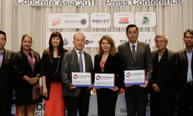 Concrete Asia Held in Thailand for the First Time