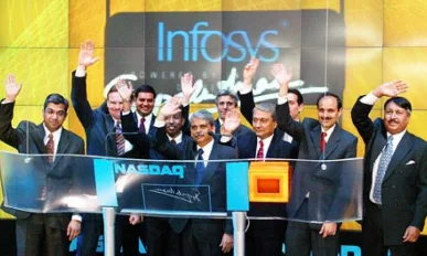 Infosys shares slide as revenue forecast disappoints
