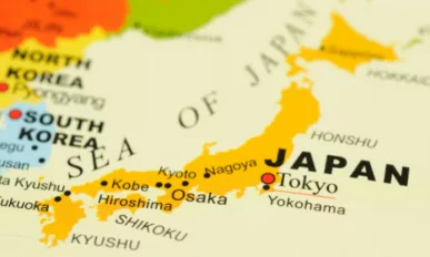 Japan hit by powerful typhoon