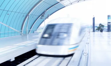Maglev Train Breaks World Speed Record for Second Time