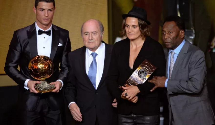 Ronaldo pips Messi to Ballon d'Or award