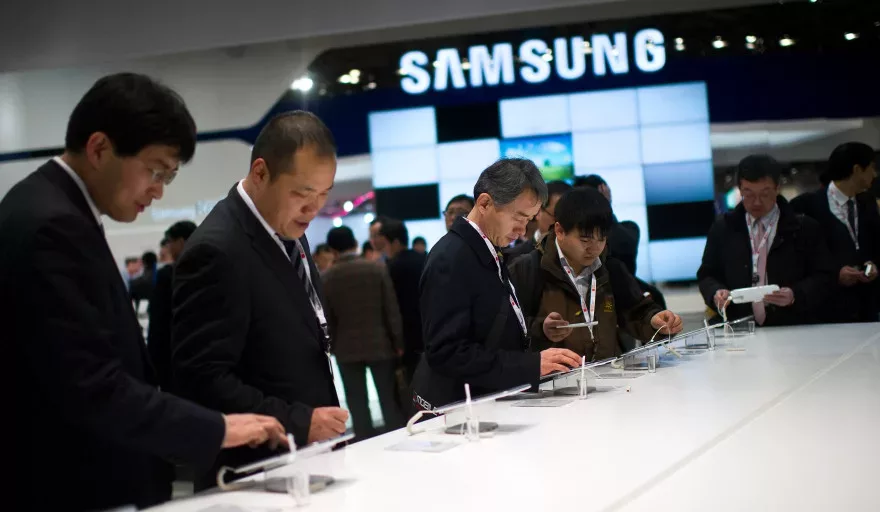 Sharp in Samsung share sale