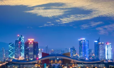 Shenzhen is Best Performing City in Asia