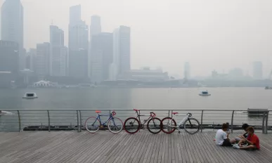 Singapore's record toxic smog forces millions indoors