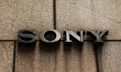 Sony shares plunge