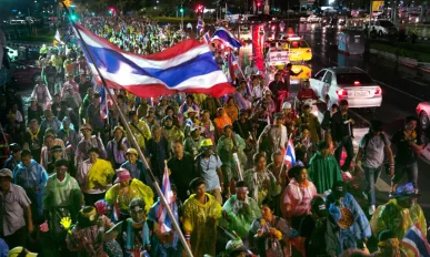 Thai protests enter fourth day