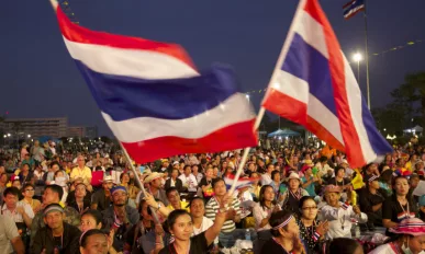 Thailand's Prime Minister Yingluck Shinawatra dissolves parliament and calls general election