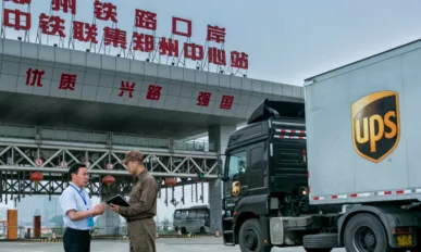 UPS Expands China-Europe Rail Service with LCL Option